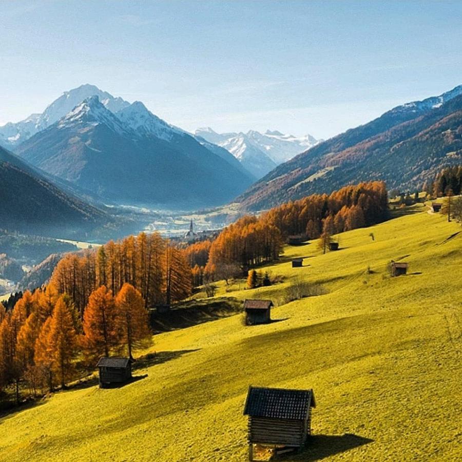 Apart- Chalet Gletscherglueck Telfes im Stubai Buitenkant foto