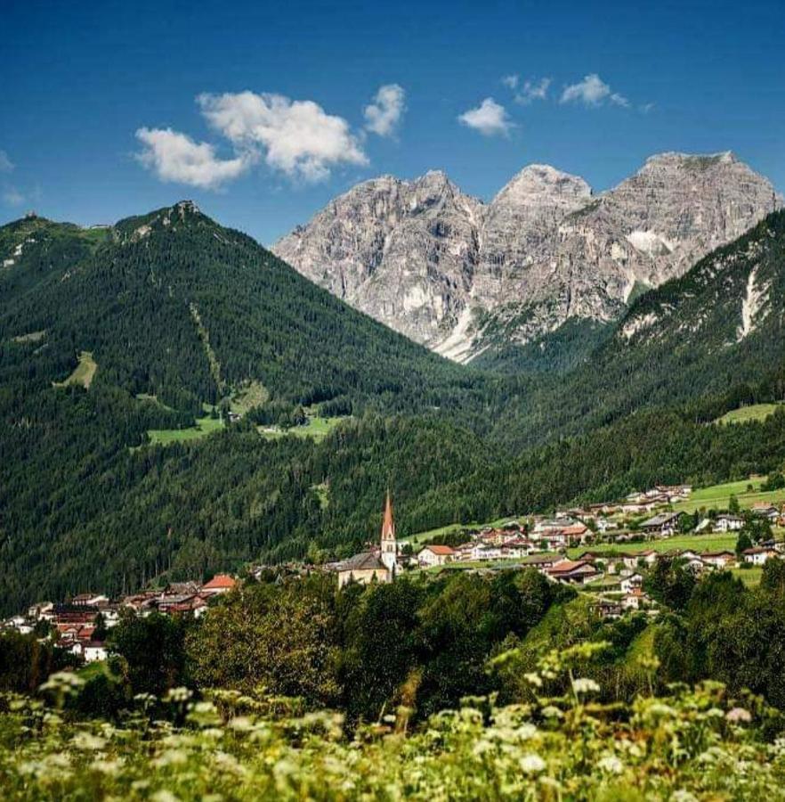 Apart- Chalet Gletscherglueck Telfes im Stubai Buitenkant foto