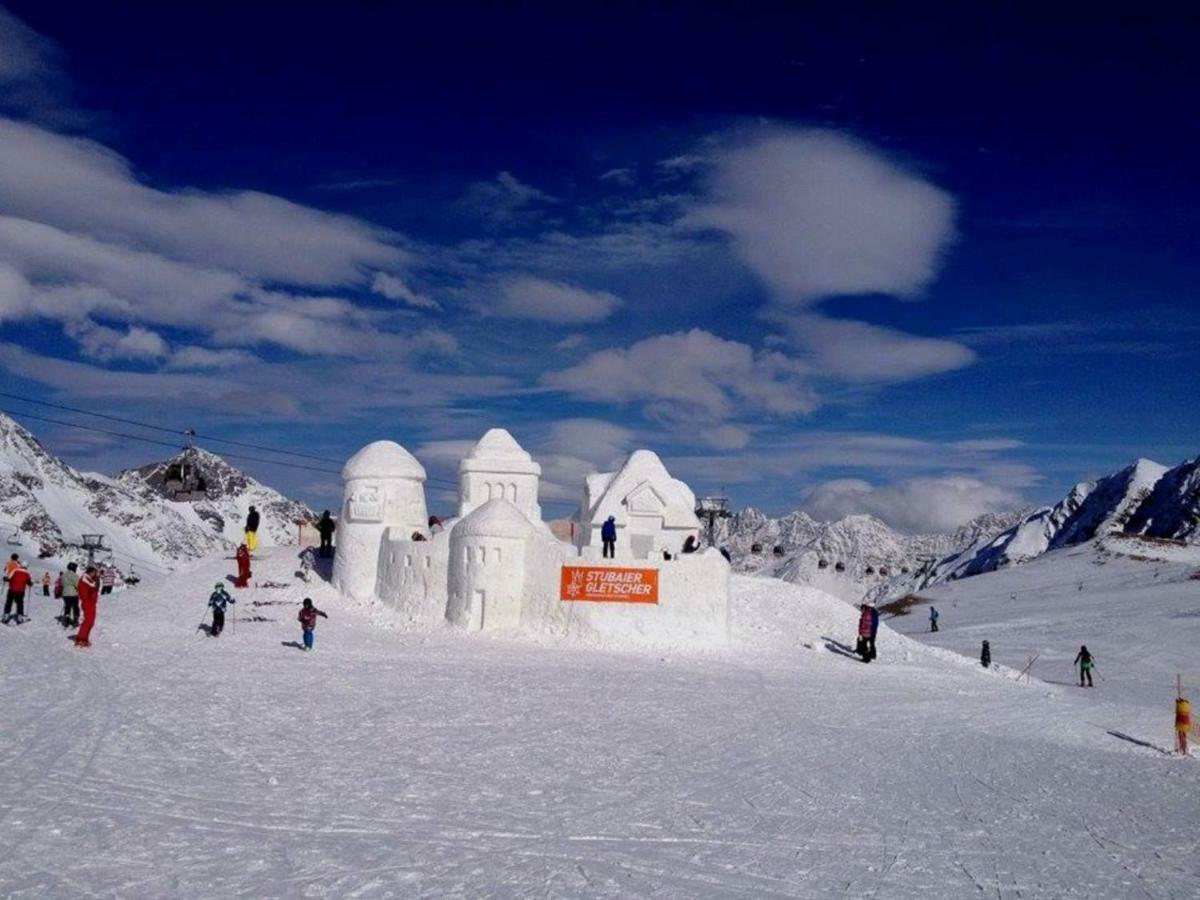Apart- Chalet Gletscherglueck Telfes im Stubai Buitenkant foto